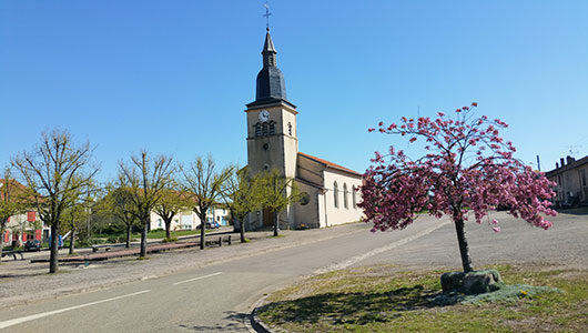 L'église Sainte-Marie-Madeleine de Laneuville-en-Saulnois en Moselle