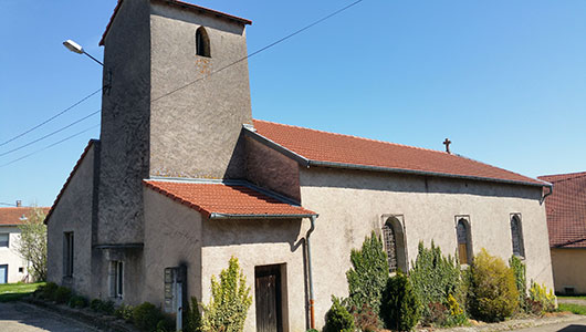 L'église Saint-Jean-Baptiste d'Oriocourt en Moselle