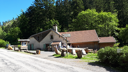 Haut-fer et scierie du Lançoir de Ban sur Meurthe-Cefcy dans les Vosges
