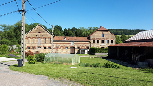 Ancienne usine chicoré Capon d'Écouviez en Meuse