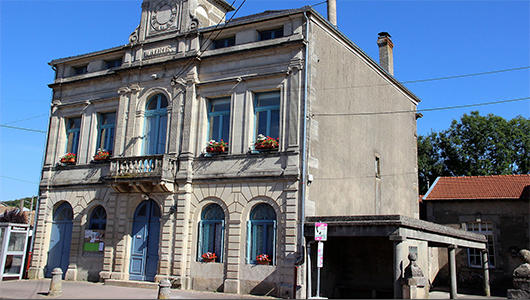 La mairie de Loisey en Meuse
