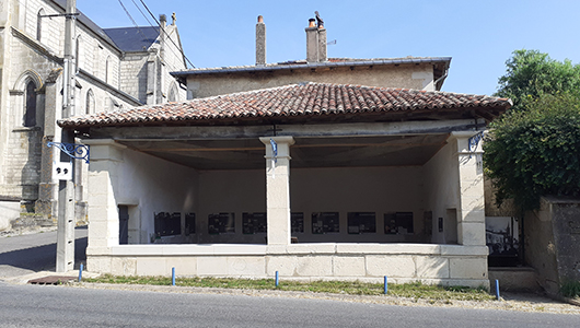 L'ancien lavoir et explication sur le saillant de Saint-Mihiel Woinville en Meuse