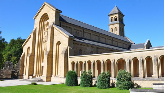L'abbaye Notre-Dame d'Orval en Belgique