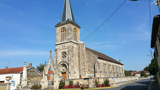 L'église Saint-Martin de Neuville-sur-Ornain en Meuse