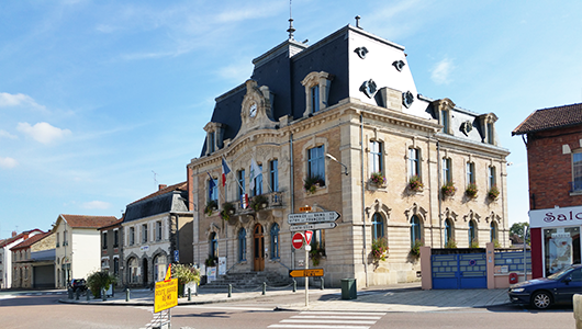 La mairie de Revigny-sur-Ornain en Meuse