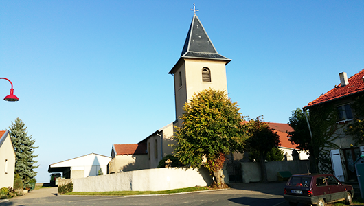 L'église Saint-Hubert de Saint-Jure en Moselle