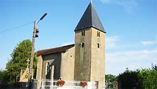 L'église Saint-Martin ou la Sixtine de la Seille à Sillegny en Moselle