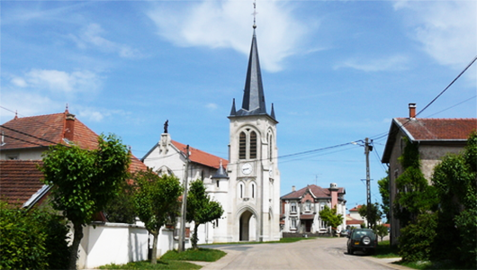 L'église de l'Exaltation de la Sainte Croix de Fey-en-Haye en Meurthe et Moselle