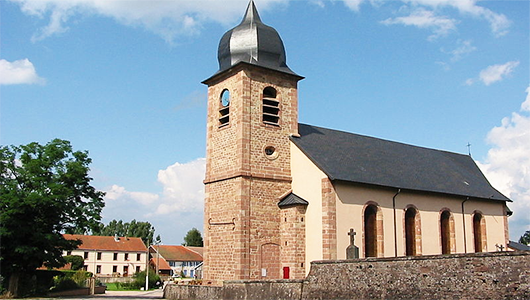 L'église Saint-Denis de La Bourgonce dans les Vosges