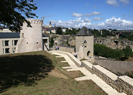 Le plateau du Rham à Luxembourg ville