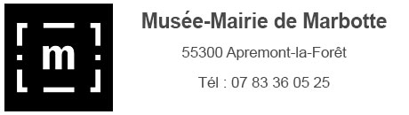 Coordonnées du Musée-Mairie de Marbotte par Appremont-la-Forêt en Meuse