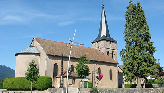 L'église Sainte -Marguerite de Sainte-Marguerite dans les Vosges