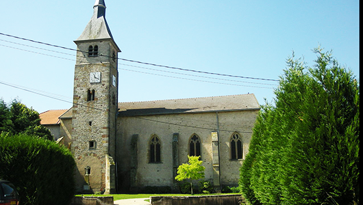 L'église Saint-Clément de Saint-Clément en Meurthe et Moselle