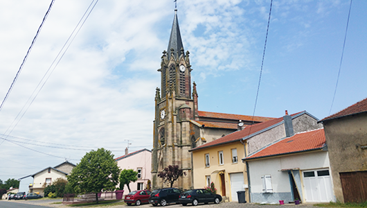 L'église Saint-Epvre de Thiébaumenil en Meurthe et Moselle