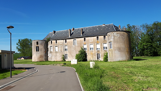 Le château de Goin en Moselle
