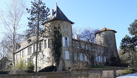 Le château de Les-Étangs en Moselle