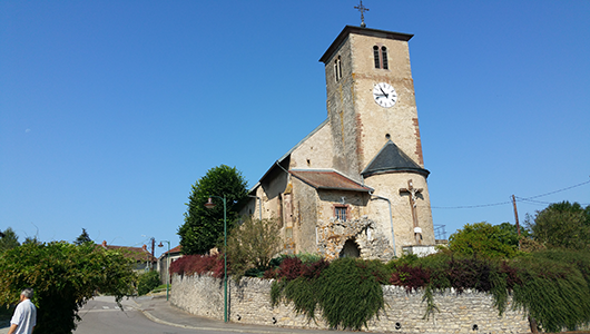 L'église Saint-Martin de Flin en Meurthe et Moselle