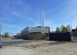 La centrale-biomasse de Montigny-lès-Metz en Moselle