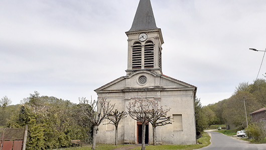 L'église Saint-Jean-Baptiste de Valbois en Meuse