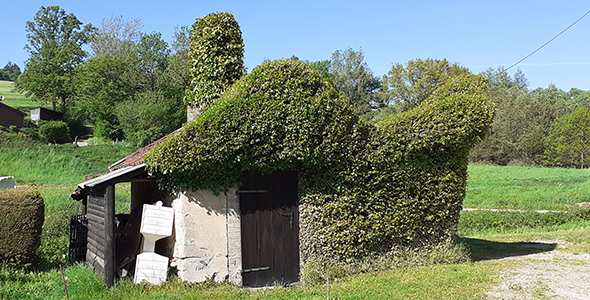Maison située à côté de la scierie de Mandray dans les Vosges