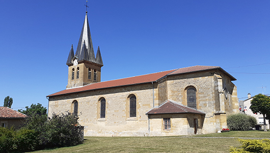L'église Saint-Brice de Dombras en Meuse