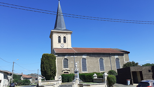L'église Saint-Christophe de Merles-sur-Loison en Meuse