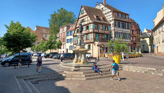 Fontaine Roesselmann à Colmar