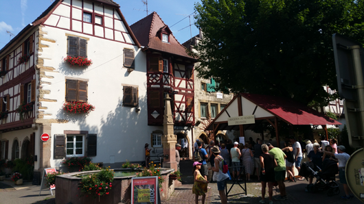 Vue générale d'Eguisheim