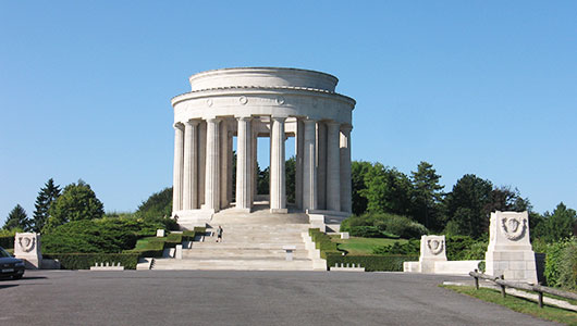 Le mémorial américain de Montsec en Meuse