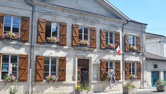 La mairie de Vignot en Meuse