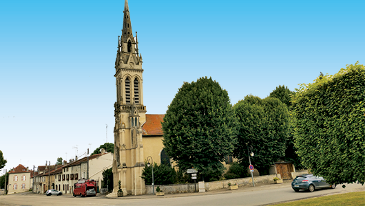L'église de la Sainte Trinité d'Haroué en Meurthe et Moselle