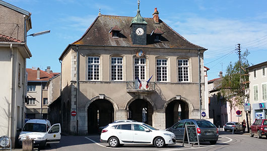 La halle de Bois de Vézelise en Meurthe et Moselle