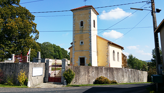 L'église de la Nativité de Dommarie-Eulmont en Meurthe et Moselle
