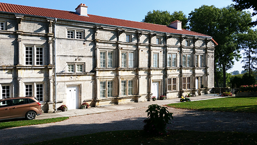 Le château d'Étreval en Meurthe et Moselle