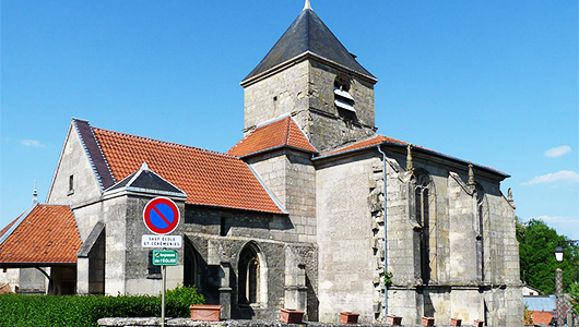 L'église de la Nativité de la Vierge de Combles-en-Barrois en Meuse