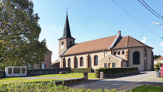 L'église Saint Adelphe de Réchicourt-le-Château en Moselle