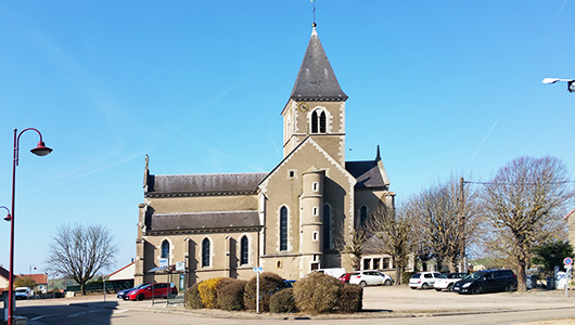 L'église Saint-Maurice de Cheminot en Moselle