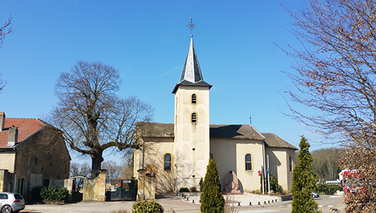 L'église Saint-Martin de Cuvry en Moselle