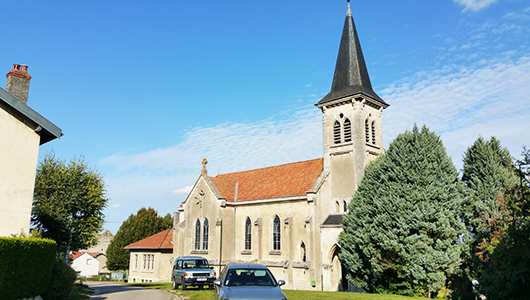 L'église de l'Assomption de Port-sur-Seille en Meurthe et Moselle