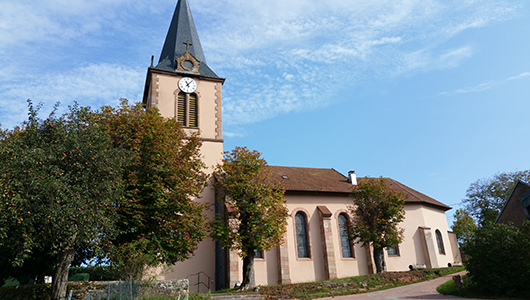 L'église Saint-Jean-du-Mont de Le Saulcy dans les Vosges