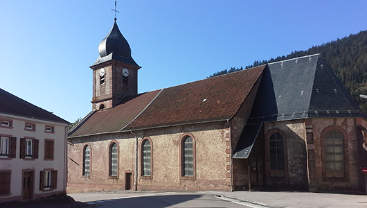 L'église saint Barthélémy de Luvigny dans les Vosges