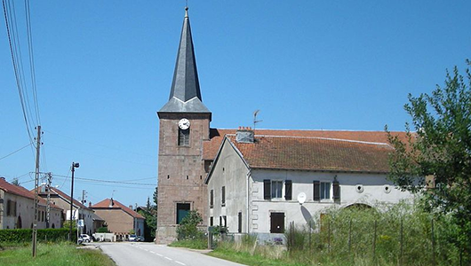 L'église de l'Assomption de La Voivre dans les Vosges