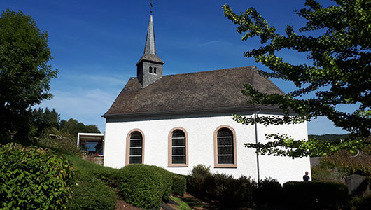 L'église de Tandel au Luxembourg