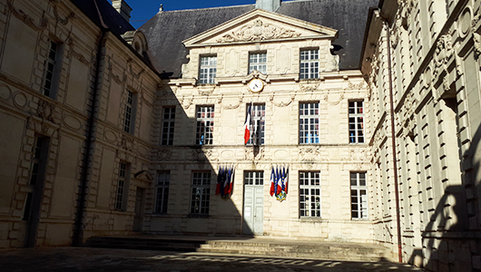 La mairie et musée de la guerre de Verdun en Meuse