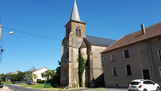 L'église Saint-Martin de Thonne-la-Long en Meuse