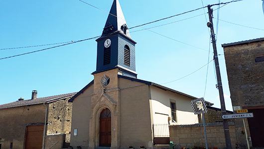 L'église Saint Jean l'Évangéliste de Han-lès-Juvigny en Meuse