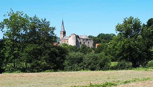 Une vue générale de la commune de Louppy-sur-Loison en Meuse