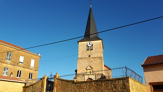 L'église Saint-Martin de Thonne-le-Thil en Meuse