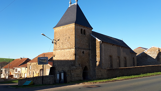 L'église Saint-Hilaire de Thonnelle en Meuse
