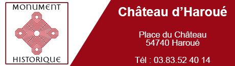 Coordonnées du Château Craon d'Haroué en Meurthe et Moselle